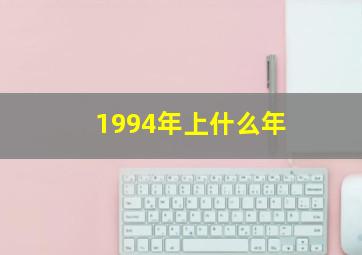 1994年上什么年