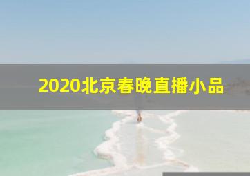 2020北京春晚直播小品