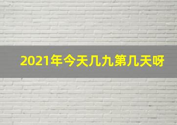 2021年今天几九第几天呀