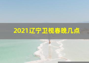 2021辽宁卫视春晚几点