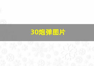 30炮弹图片