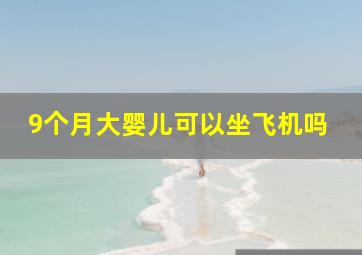 9个月大婴儿可以坐飞机吗