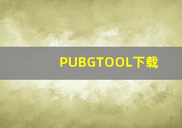 PUBGTOOL下载