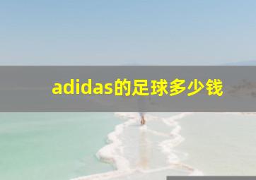 adidas的足球多少钱