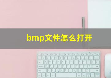 bmp文件怎么打开