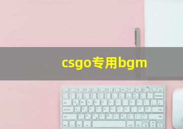 csgo专用bgm