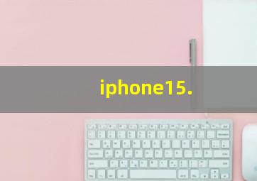 iphone15.