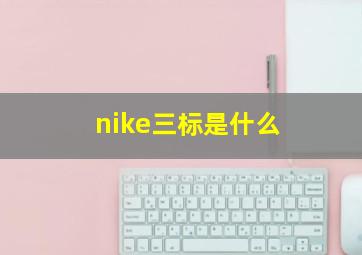 nike三标是什么