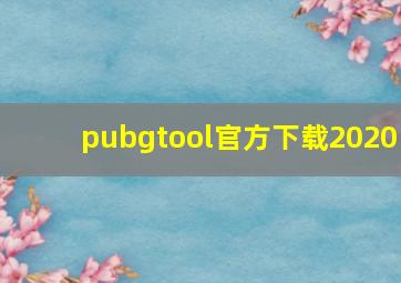 pubgtool官方下载2020