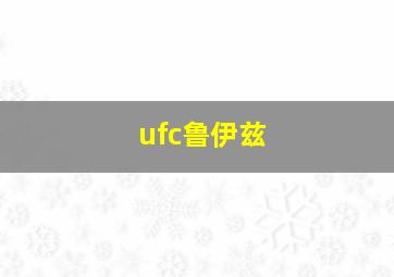 ufc鲁伊兹