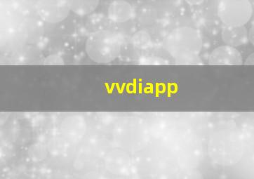 vvdiapp