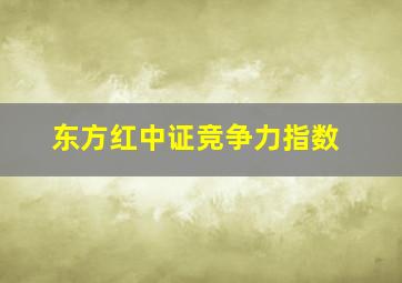 东方红中证竞争力指数