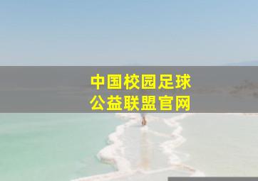 中国校园足球公益联盟官网