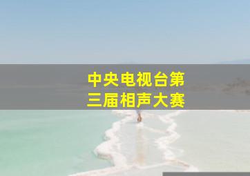 中央电视台第三届相声大赛