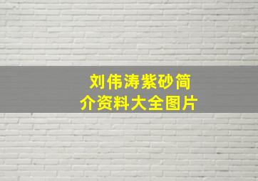 刘伟涛紫砂简介资料大全图片