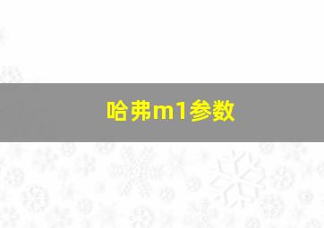 哈弗m1参数