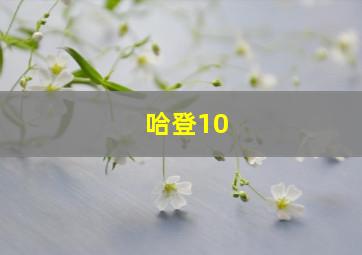 哈登10