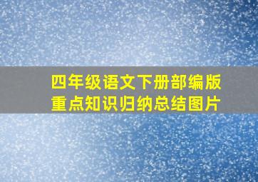 四年级语文下册部编版重点知识归纳总结图片