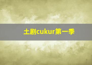 土剧cukur第一季