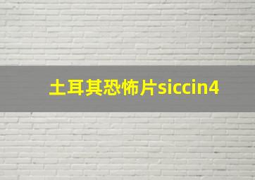 土耳其恐怖片siccin4