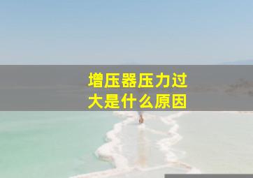 增压器压力过大是什么原因