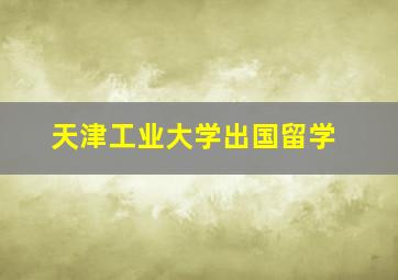 天津工业大学出国留学