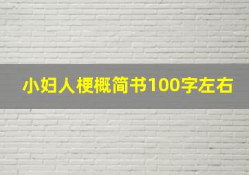 小妇人梗概简书100字左右