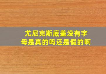 尤尼克斯底盖没有字母是真的吗还是假的啊