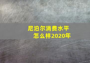 尼泊尔消费水平怎么样2020年