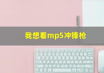 我想看mp5冲锋枪