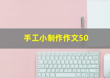 手工小制作作文50