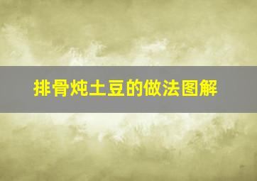 排骨炖土豆的做法图解