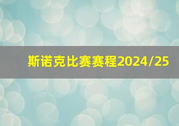 斯诺克比赛赛程2024/25