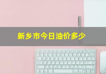 新乡市今日油价多少