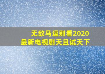 无敌马逗别看2020最新电视剧天且试天下