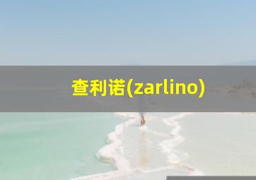 查利诺(zarlino)