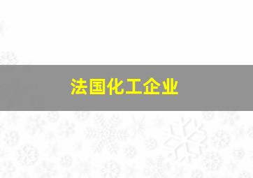 法国化工企业