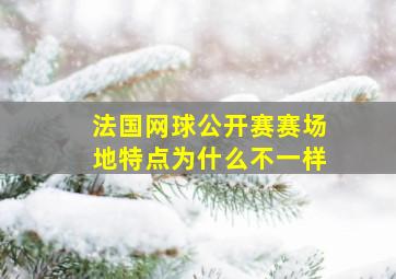 法国网球公开赛赛场地特点为什么不一样