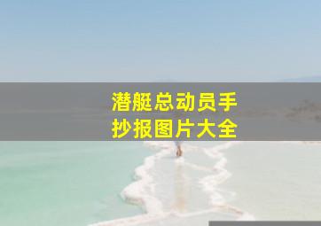 潜艇总动员手抄报图片大全