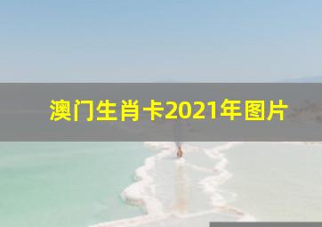 澳门生肖卡2021年图片