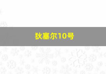 狄塞尔10号