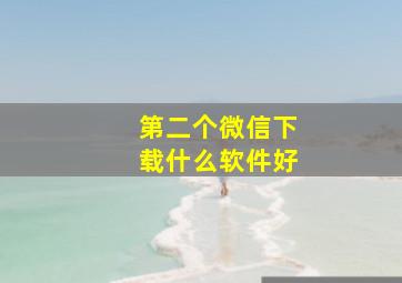 第二个微信下载什么软件好