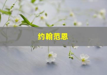 约翰范恩