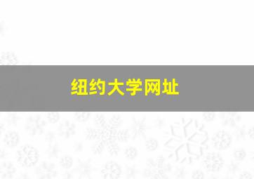 纽约大学网址