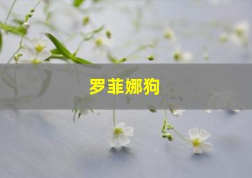 罗菲娜狗