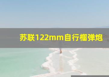 苏联122mm自行榴弹炮