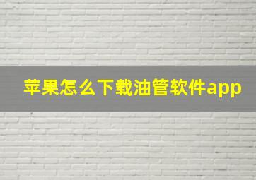 苹果怎么下载油管软件app