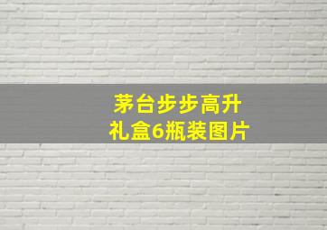 茅台步步高升礼盒6瓶装图片