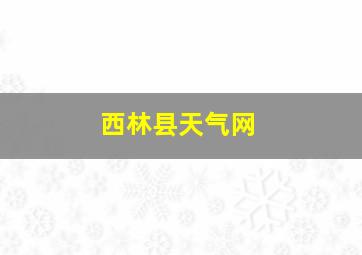 西林县天气网