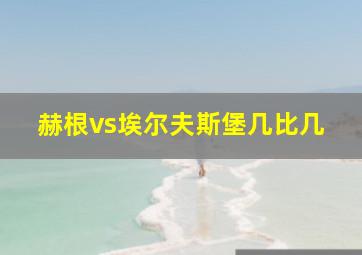 赫根vs埃尔夫斯堡几比几